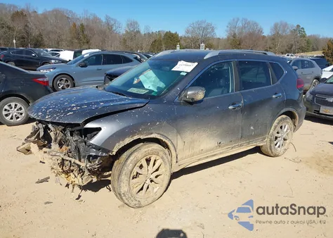 2017 Nissan Rogue Sv from USA, damaged, VIN KNMAT2MV5HP576716